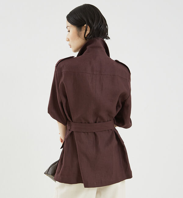 The Store by C' 「【N＿8】ベルト付きリネンジャケット」|その他|