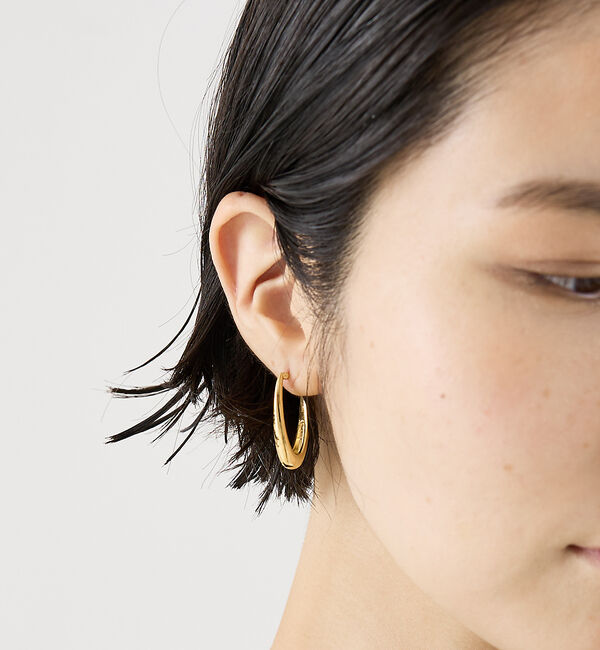 The Store by C' 「【MARIHA】Mystic Orbs／フープピアスオーバル」|ピアス|