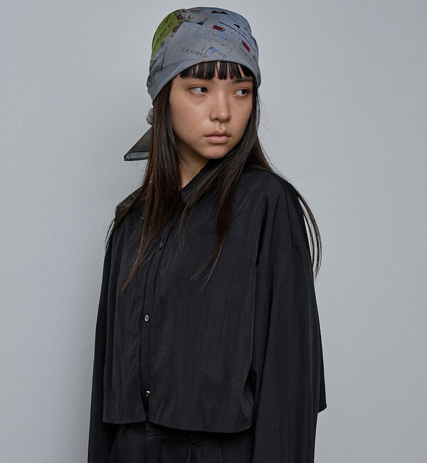 NOMINE「【ユニセックス】ロングヨーク オーバーサイズ シャツ」|シャツ・ブラウス|