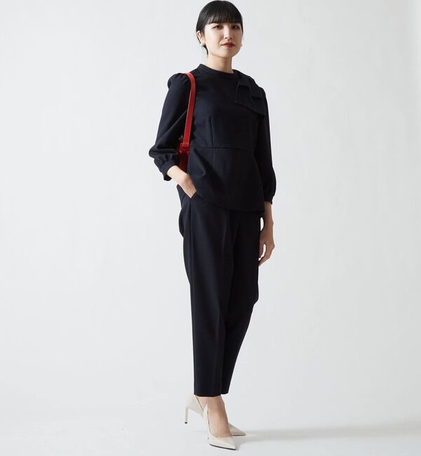 TIARA「ハイウエストテーパードパンツ」|その他|