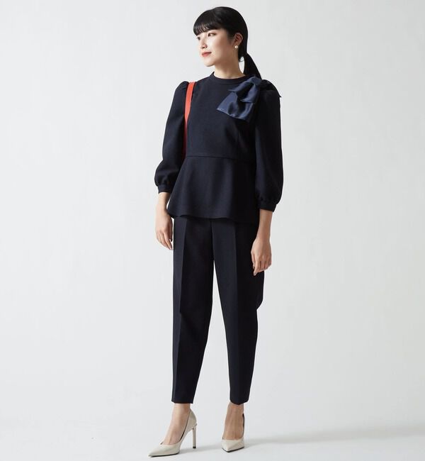 TIARA「ハイウエストテーパードパンツ」|その他|