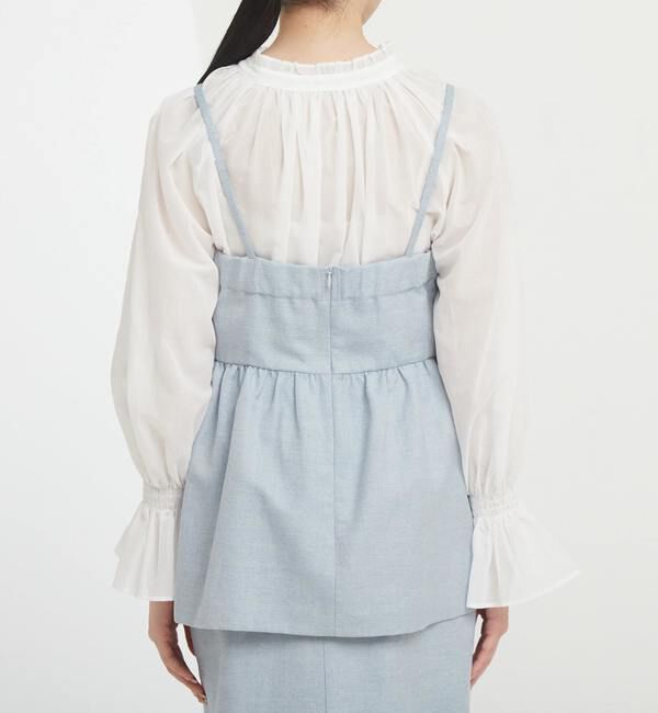 TIARA「ペプラムキャミソール」|シャツ・ブラウス|