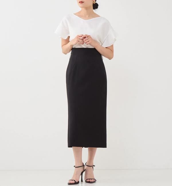 TIARA「2wayフリルスリーブトップス」|シャツ・ブラウス|