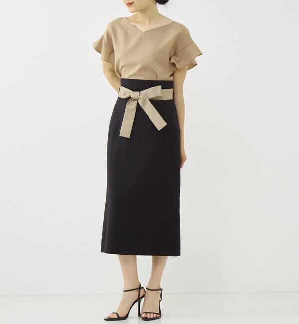 TIARA「2wayフリルスリーブトップス」|シャツ・ブラウス|