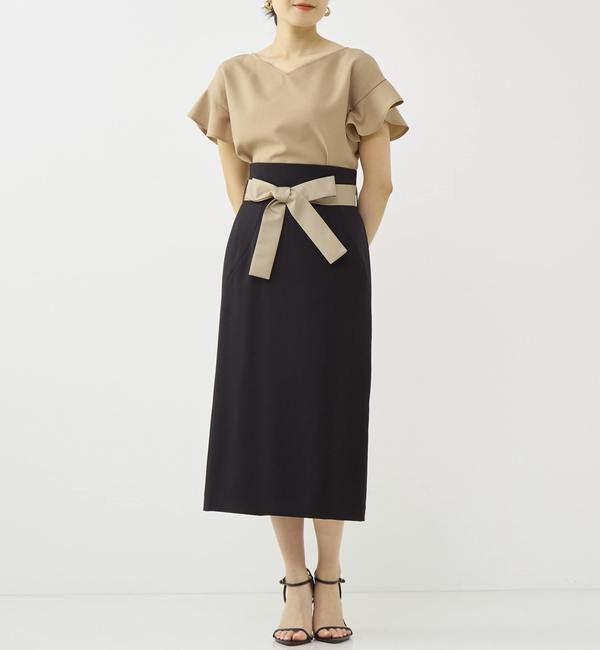 TIARA「2wayフリルスリーブトップス」|シャツ・ブラウス|