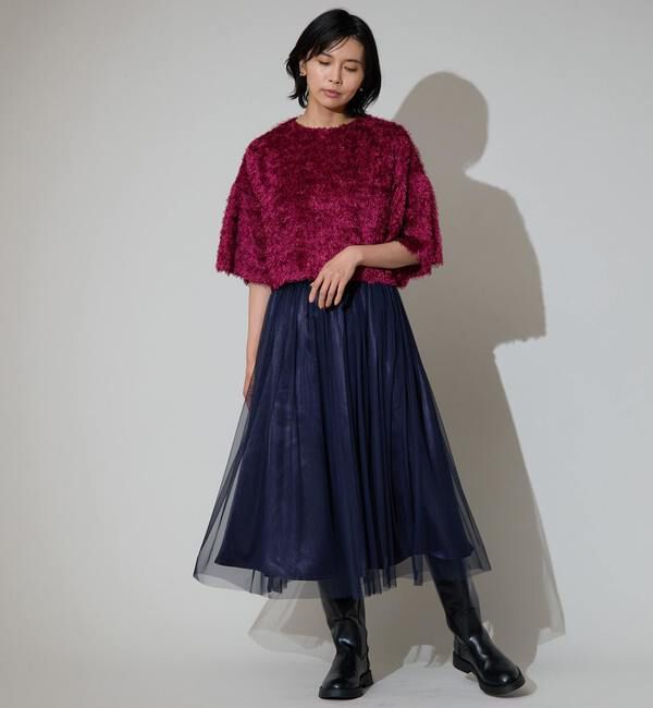 TIARA「シャギーTブラウス」|シャツ・ブラウス|