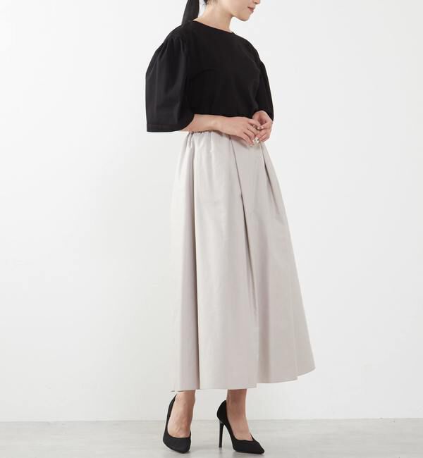 TIARA「パフギャザースリーブカットソー」|Tシャツ・カットソー|