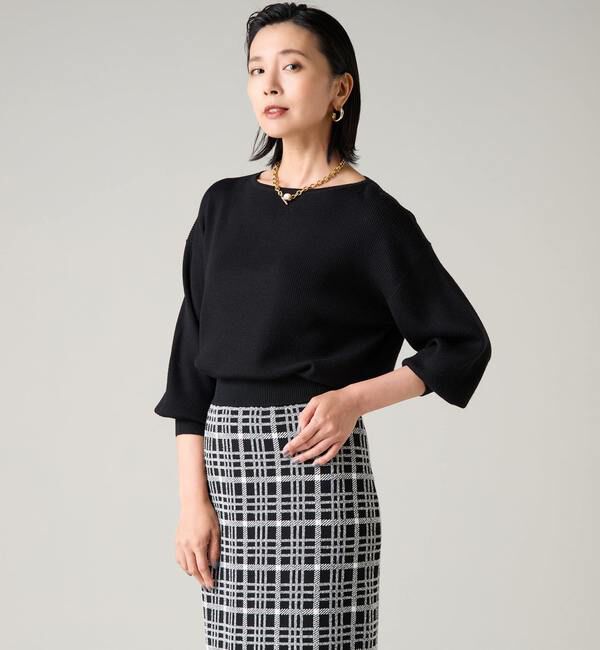 TIARA「リラックスリブニット」|ニット・セーター|