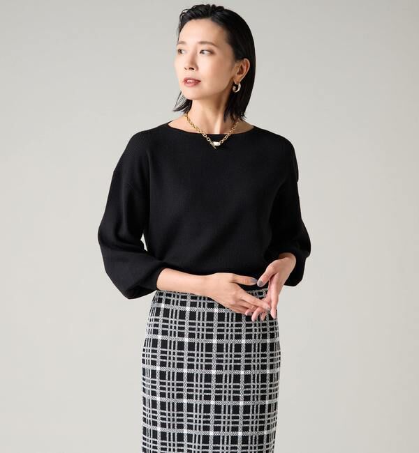 TIARA「リラックスリブニット」|ニット・セーター|