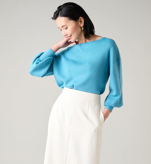 TIARA「リラックスリブニット」|ニット・セーター|