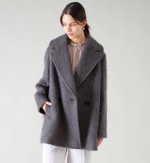 TIARA「モヘアダブルオーバーコート」|その他|