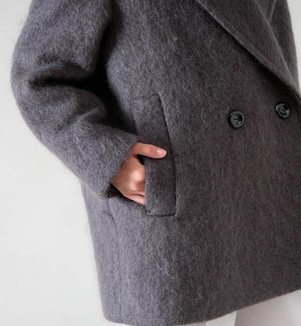 TIARA「モヘアダブルオーバーコート」|その他|