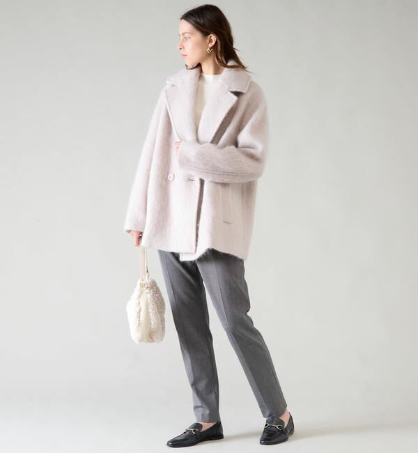 TIARA「モヘアダブルオーバーコート」|その他|