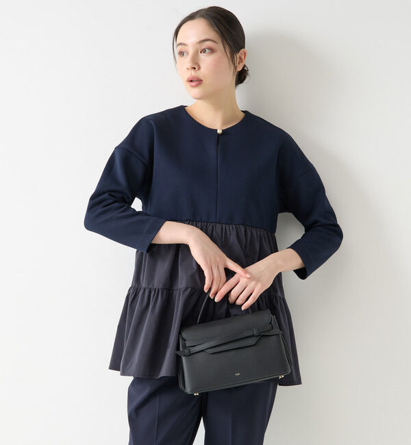 TIARA「コンビティアードトップス」|Tシャツ・カットソー|