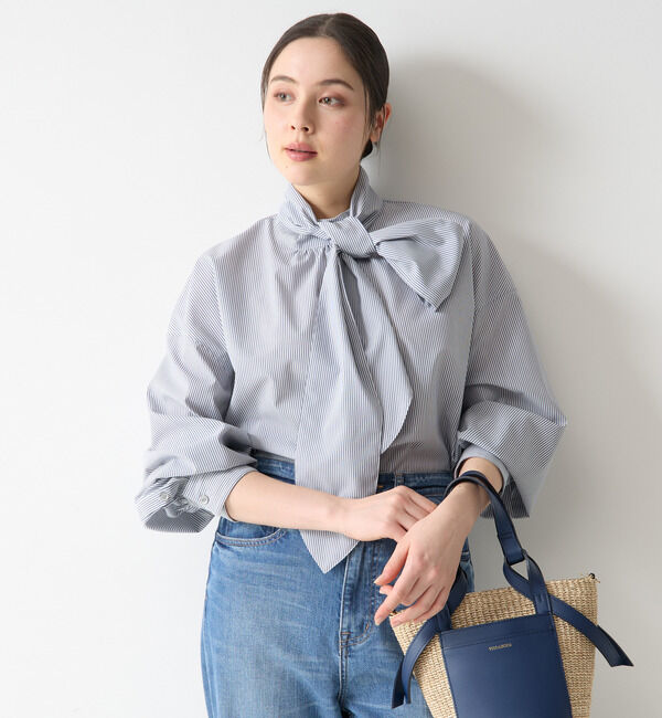 TIARA「ビッグボウブラウス」|シャツ・ブラウス|