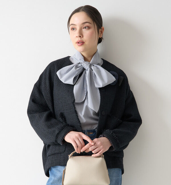 TIARA「ビッグボウブラウス」|シャツ・ブラウス|