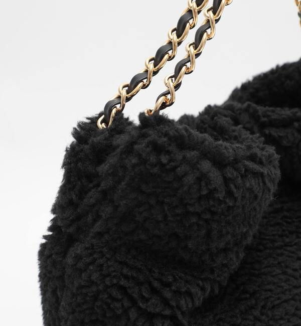 TIARA「【VIOLAd'ORO/ヴィオラドーロ】ボアチェーンバッグ（V-8680）」|トートバッグ|