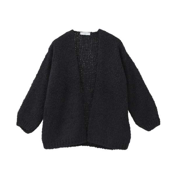 TIARA「【TRICOTS JEAN MARC/トリコットジーンマルク】カーディガン（CESAME）」|カーディガン|ネイビー