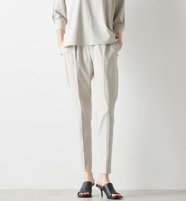 Liesse「麻混タック細パンツ（セットアップ対応可）」|その他|キナリ