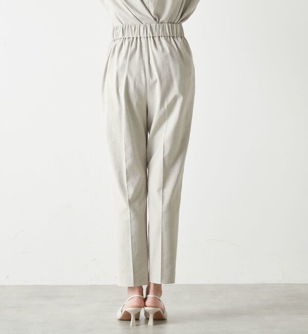 Liesse「麻混タック細パンツ（セットアップ対応可）」|その他|