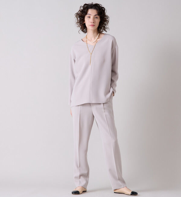 Liesse「バックフレアートップス」|シャツ・ブラウス|