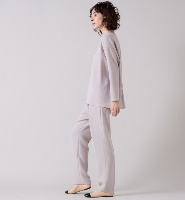 Liesse「バックフレアートップス」|シャツ・ブラウス|