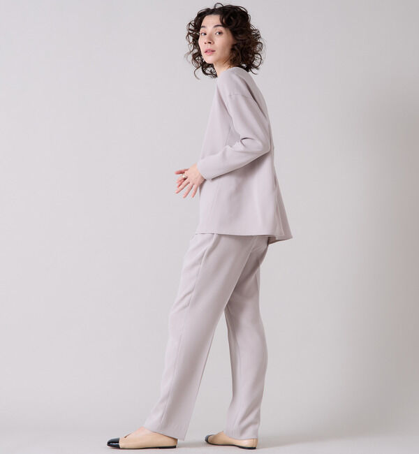 Liesse「バックフレアートップス」|シャツ・ブラウス|