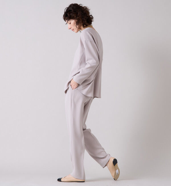 Liesse「バックフレアートップス」|シャツ・ブラウス|