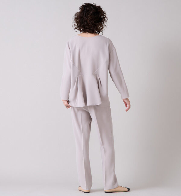 Liesse「バックフレアートップス」|シャツ・ブラウス|