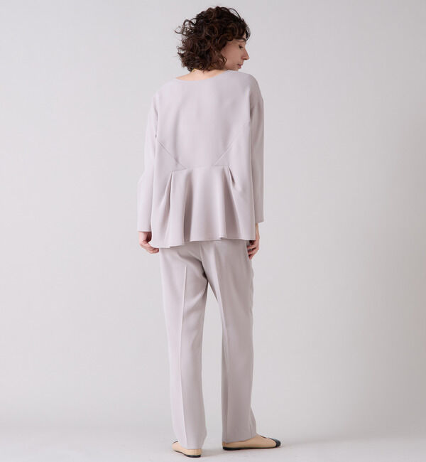 Liesse「バックフレアートップス」|シャツ・ブラウス|