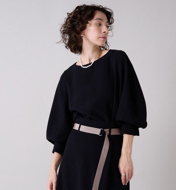 Liesse「袖タックブラウス」|シャツ・ブラウス|