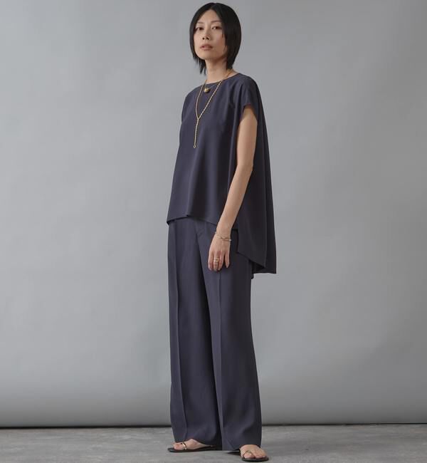 Liesse「ケープ風ブラウス」|シャツ・ブラウス|