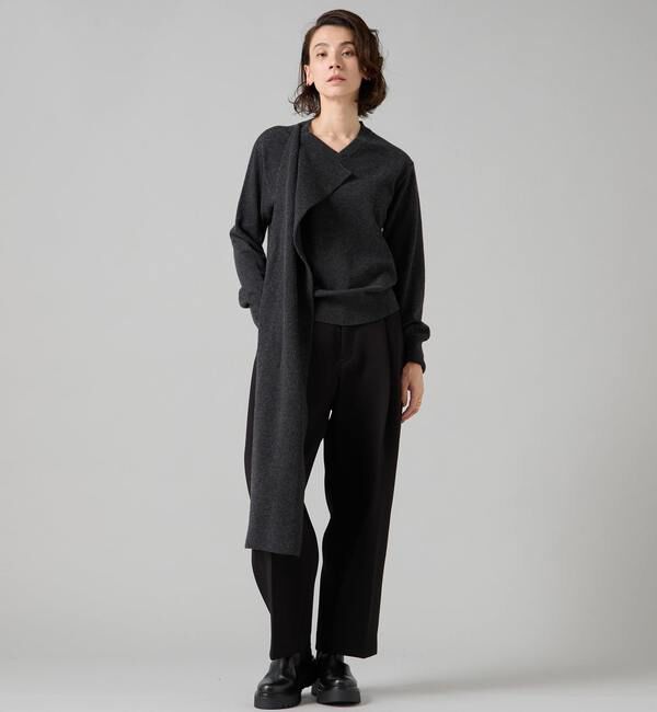 Liesse「ストールデザインニットトップス」|ニット・セーター|