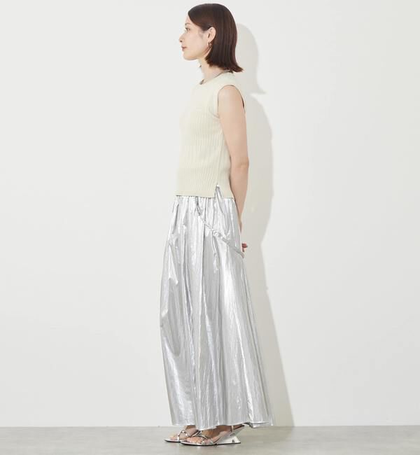 Soffitto「《定番》ランダムリブノースリーブニット」|ニット・セーター|