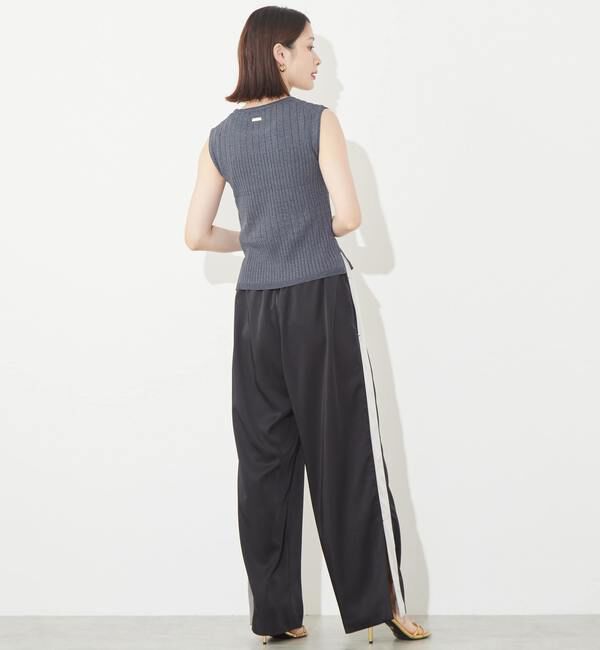 Soffitto「《定番》ランダムリブノースリーブニット」|ニット・セーター|