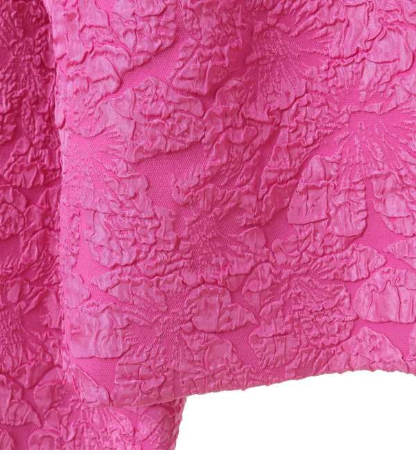 A_「【BAUM UND PFERDGARTEN/バウムウンドヘルガーテン】フラワージャカードショートジャケット」|テーラードジャケット|