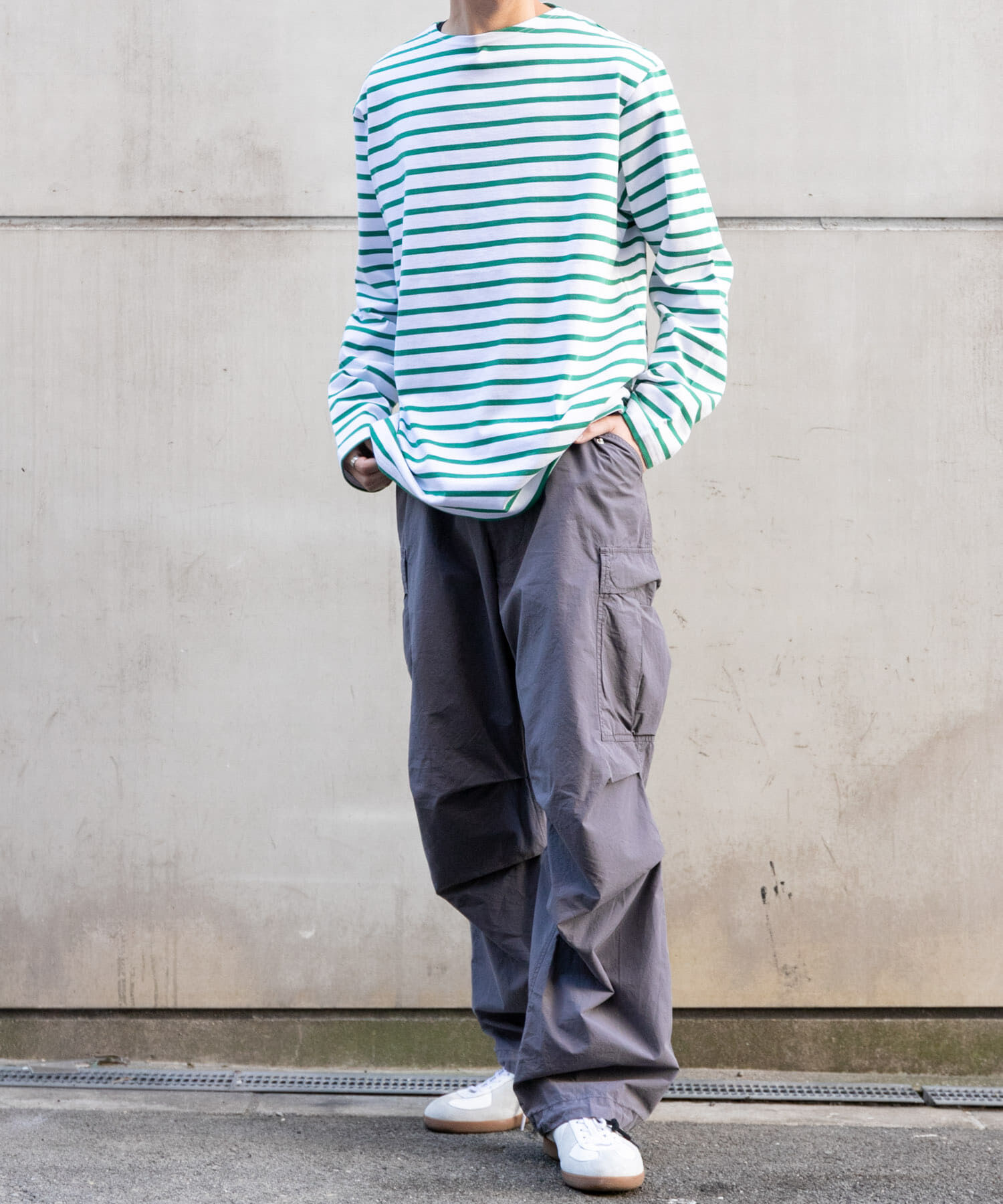 URBAN RESEARCH DOORS「『ユニセックス』FORK&SPOON　ボートネックボーダー」|Tシャツ・カットソー|