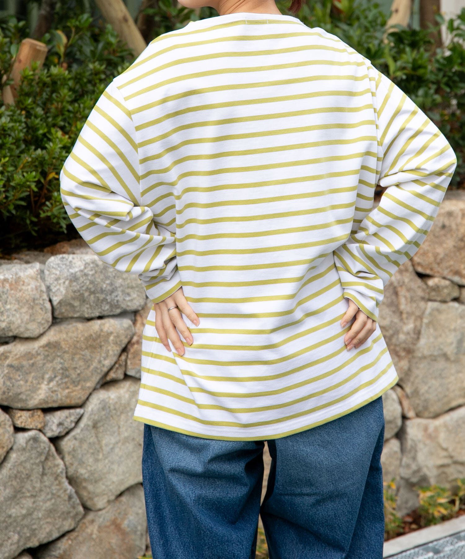 URBAN RESEARCH DOORS「『ユニセックス』FORK&SPOON　ボートネックボーダー」|Tシャツ・カットソー|