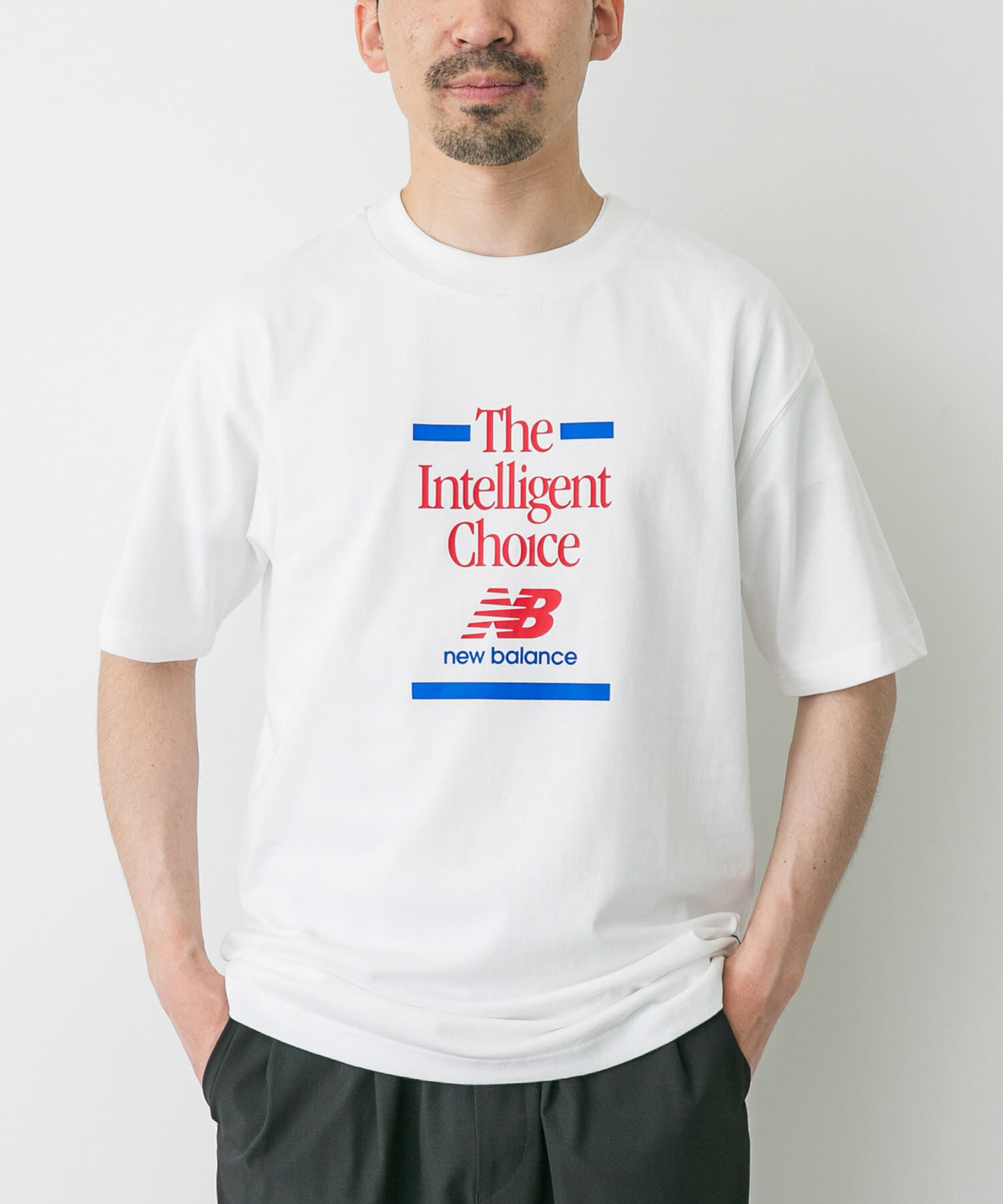 URBAN RESEARCH DOORS「NEW BALANCE　Athletics Choice Short-Sleeve T-Shirts」|Tシャツ・カットソー|ホワイト