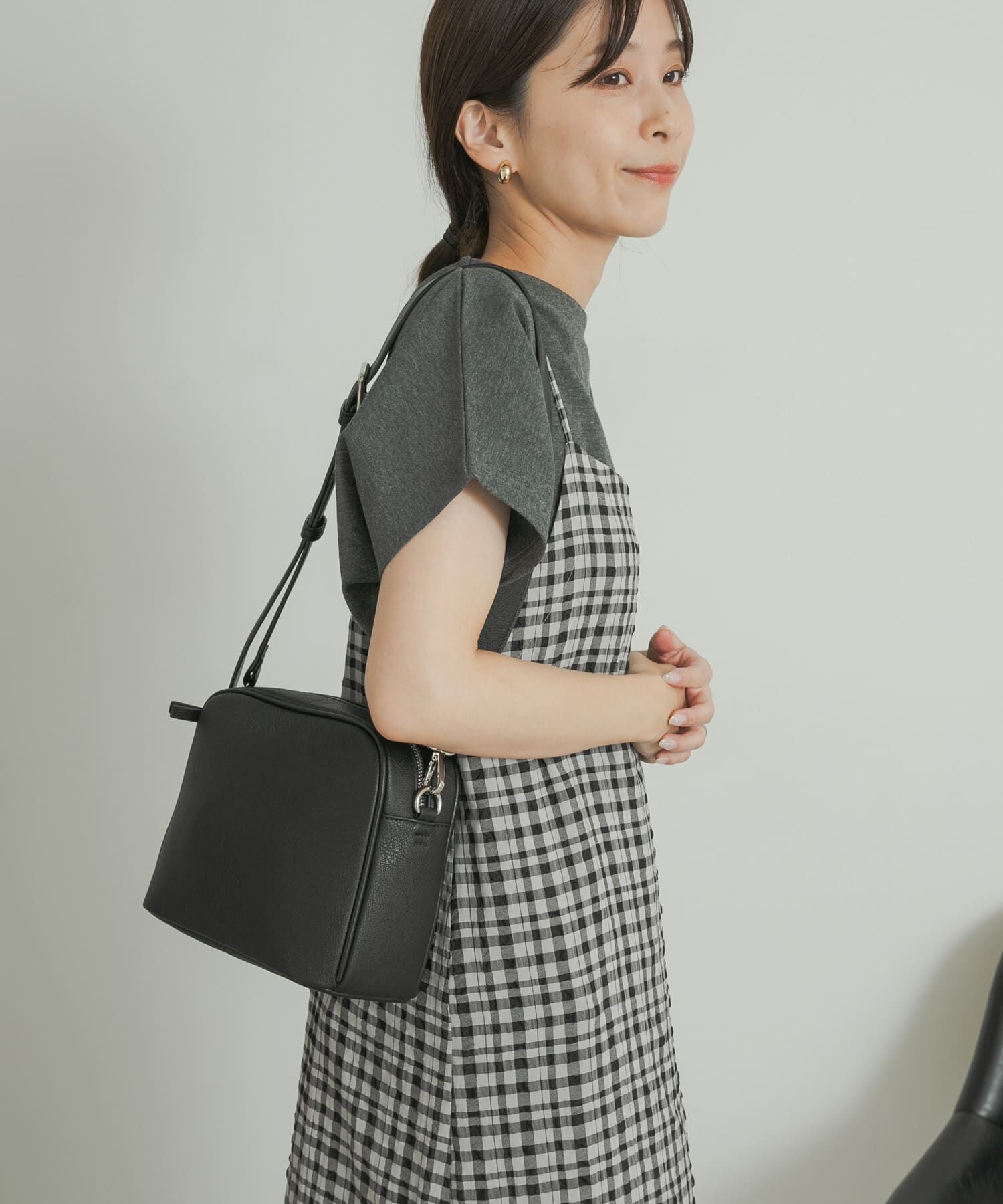 URBAN RESEARCH DOORS「『UR TECH ひやサラクール』ドライコットンボートネックプルオーバー」|Tシャツ・カットソー|