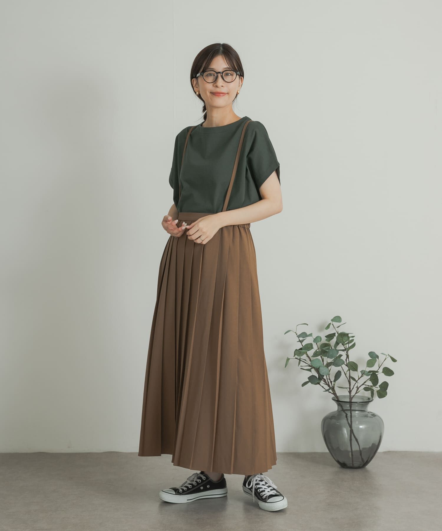 URBAN RESEARCH DOORS「『UR TECH ひやサラクール』ドライコットンボートネックプルオーバー」|Tシャツ・カットソー|