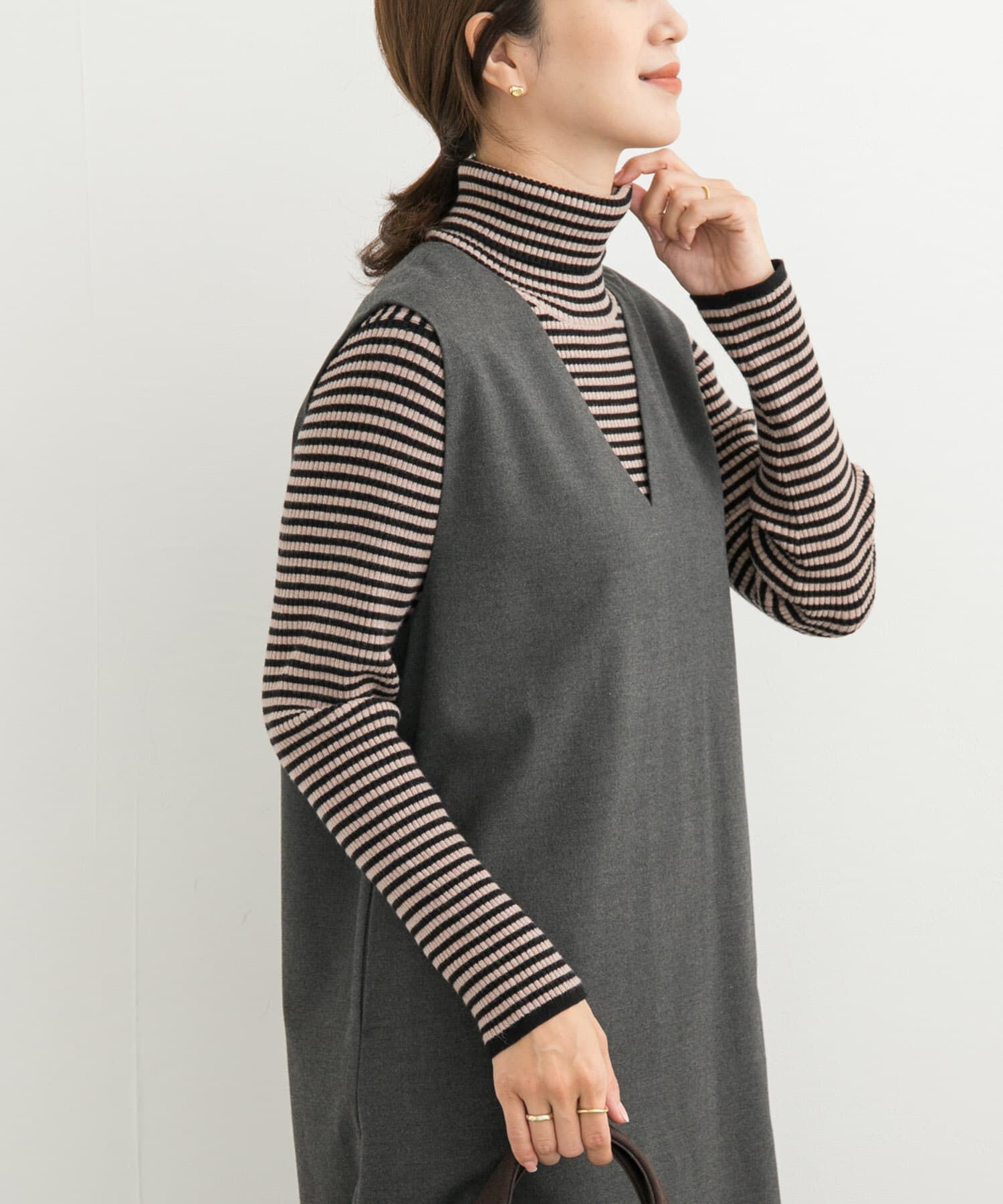 URBAN RESEARCH DOORS「ボーダーリブタートル」|ニット・セーター|その他2