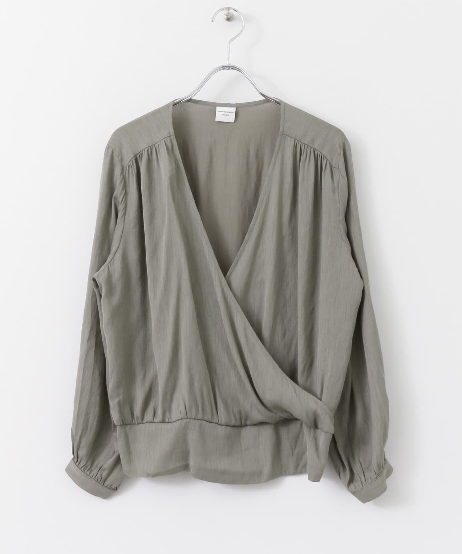 URBAN RESEARCH DOORS「カシュクールブラウス&there4;」|シャツ・ブラウス|