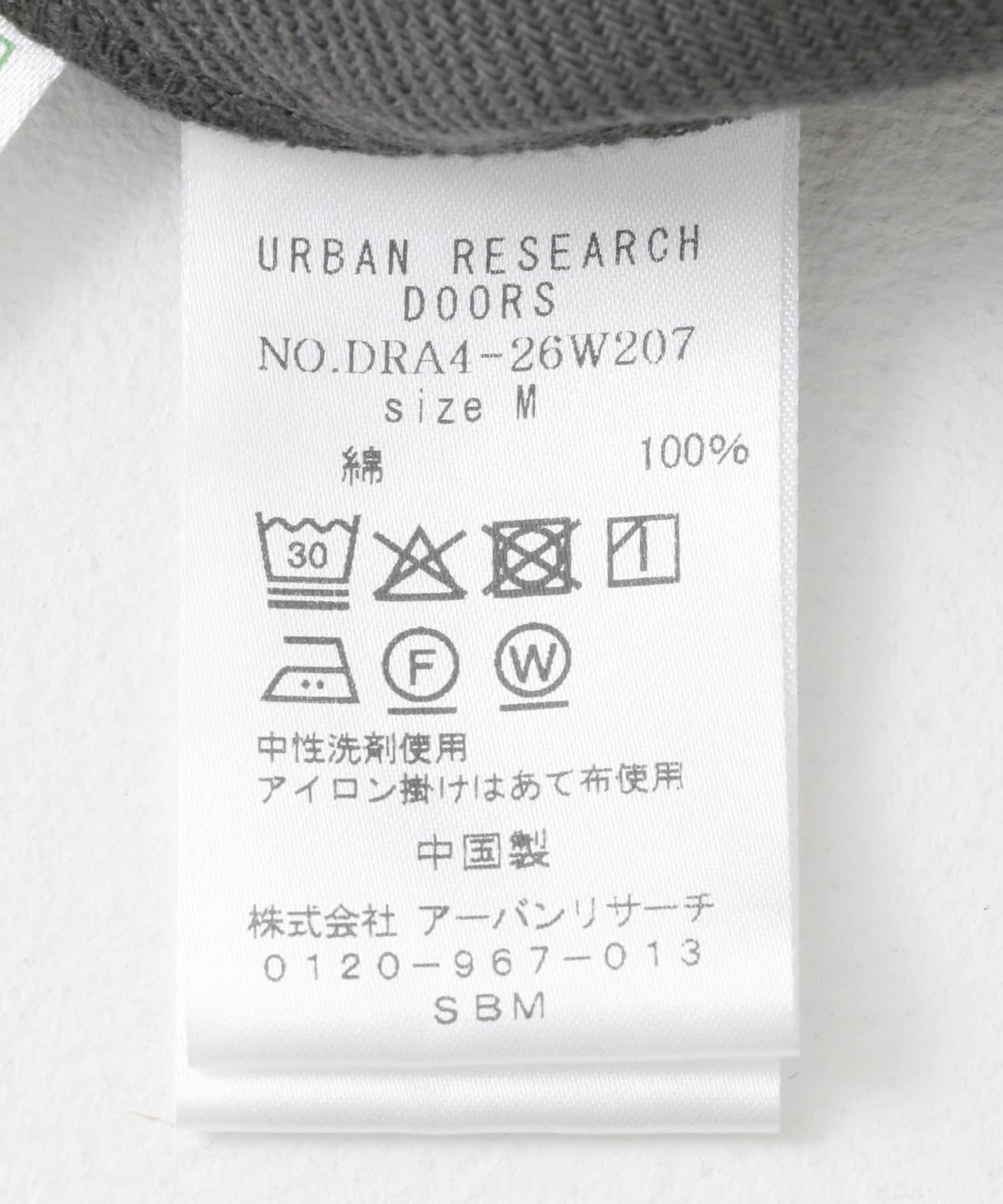 URBAN RESEARCH DOORS「コットンバッククロスサロペット」|スカート|