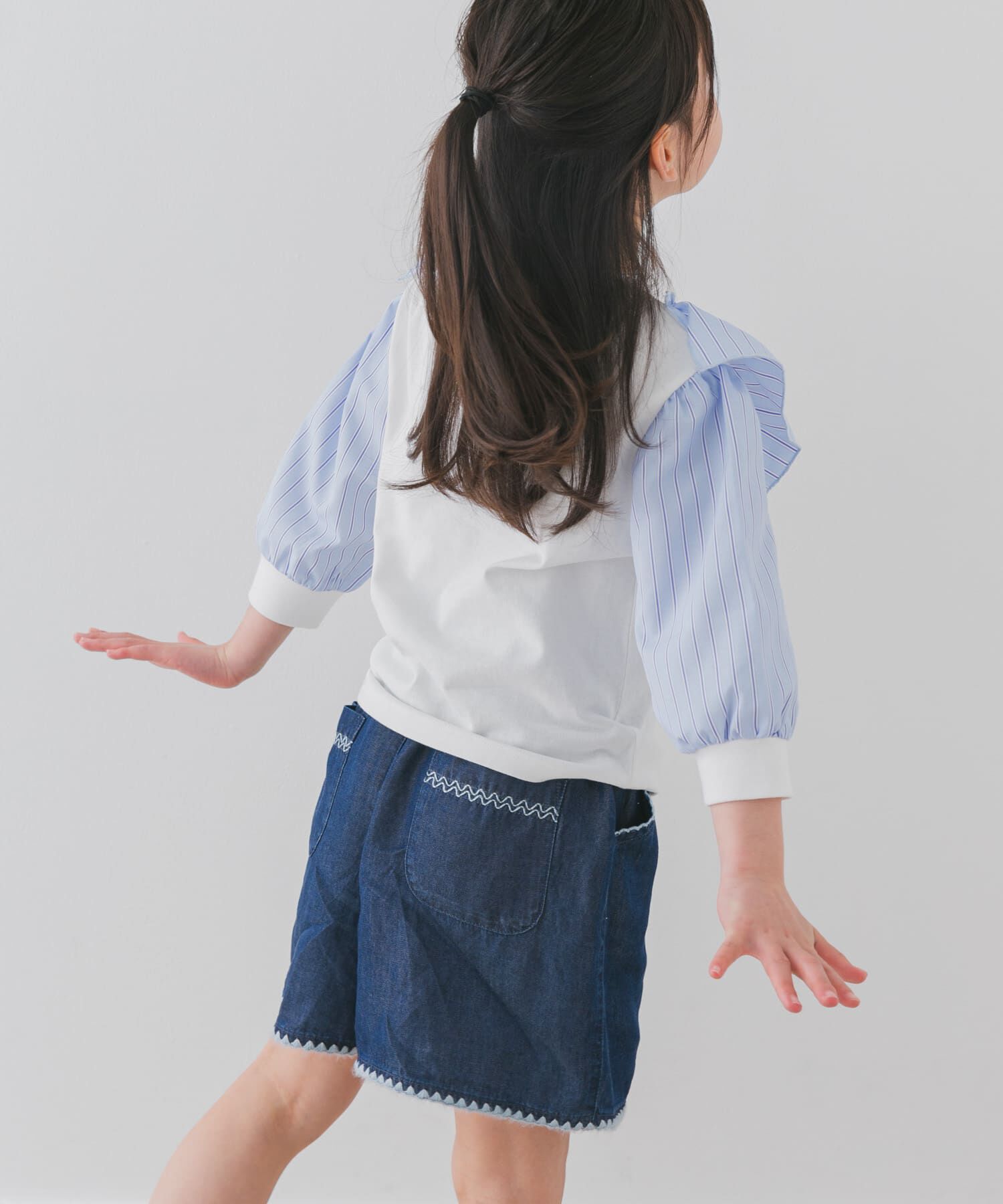URBAN RESEARCH DOORS「布帛ドッキングフリルカットソー(KIDS)」|その他|