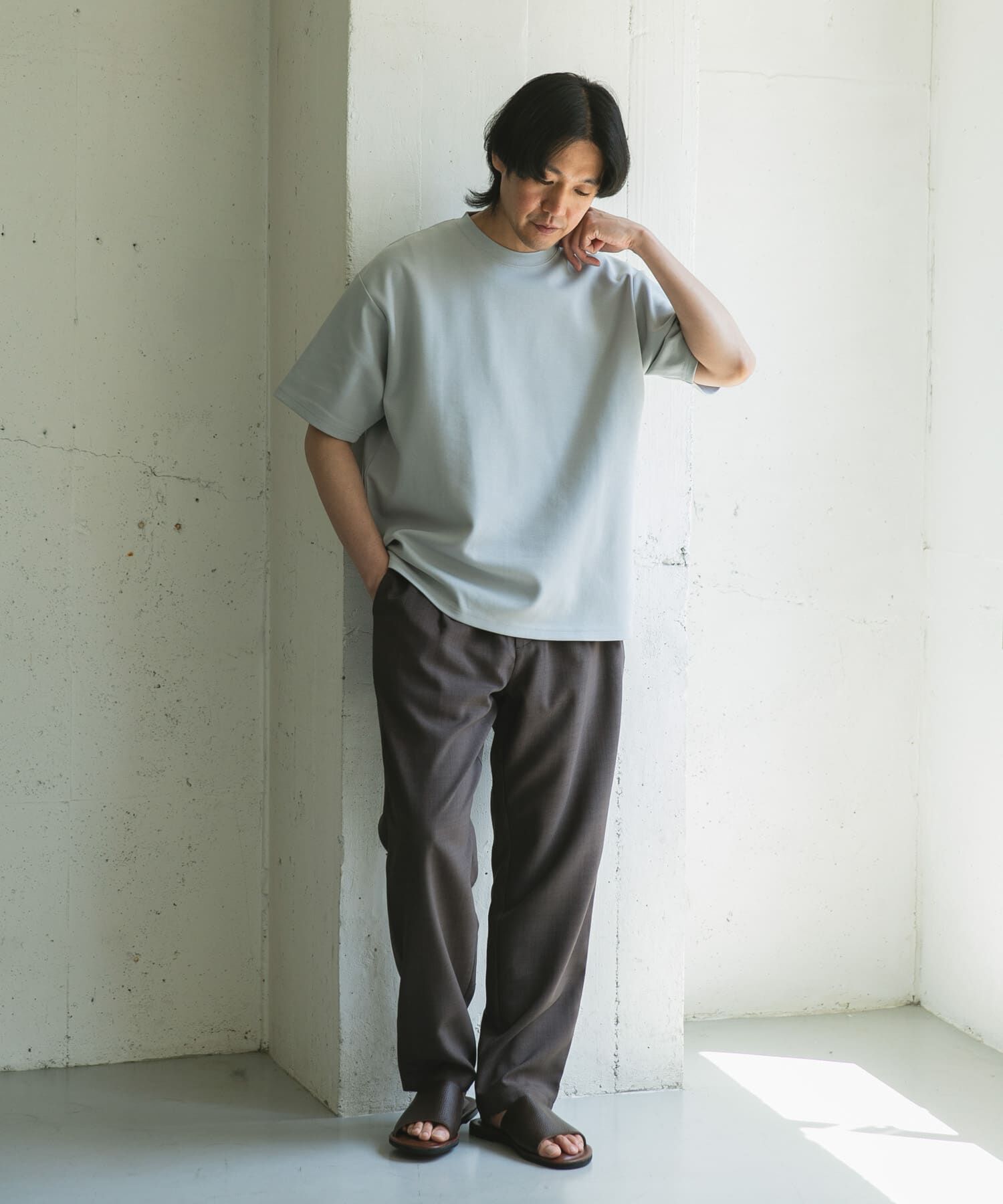 URBAN RESEARCH DOORS「ダンボール ボックス ショートスリーブ Tシャツ」|Tシャツ・カットソー|