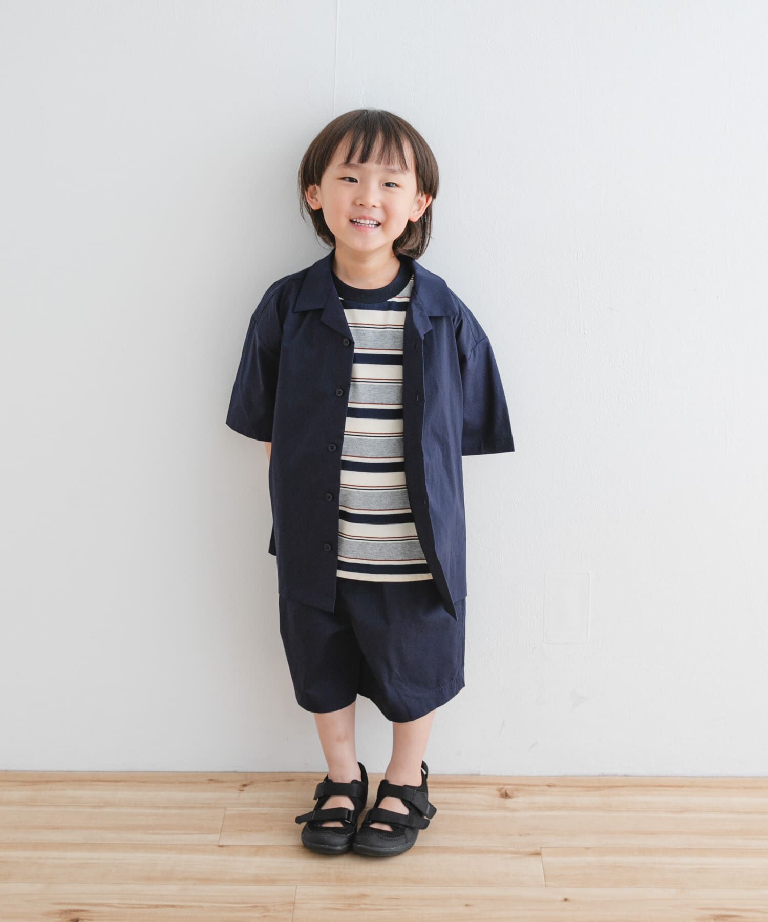 URBAN RESEARCH DOORS「『セットアップ対応』『UVカット』オープンカラーシャツ(KIDS)」|その他|