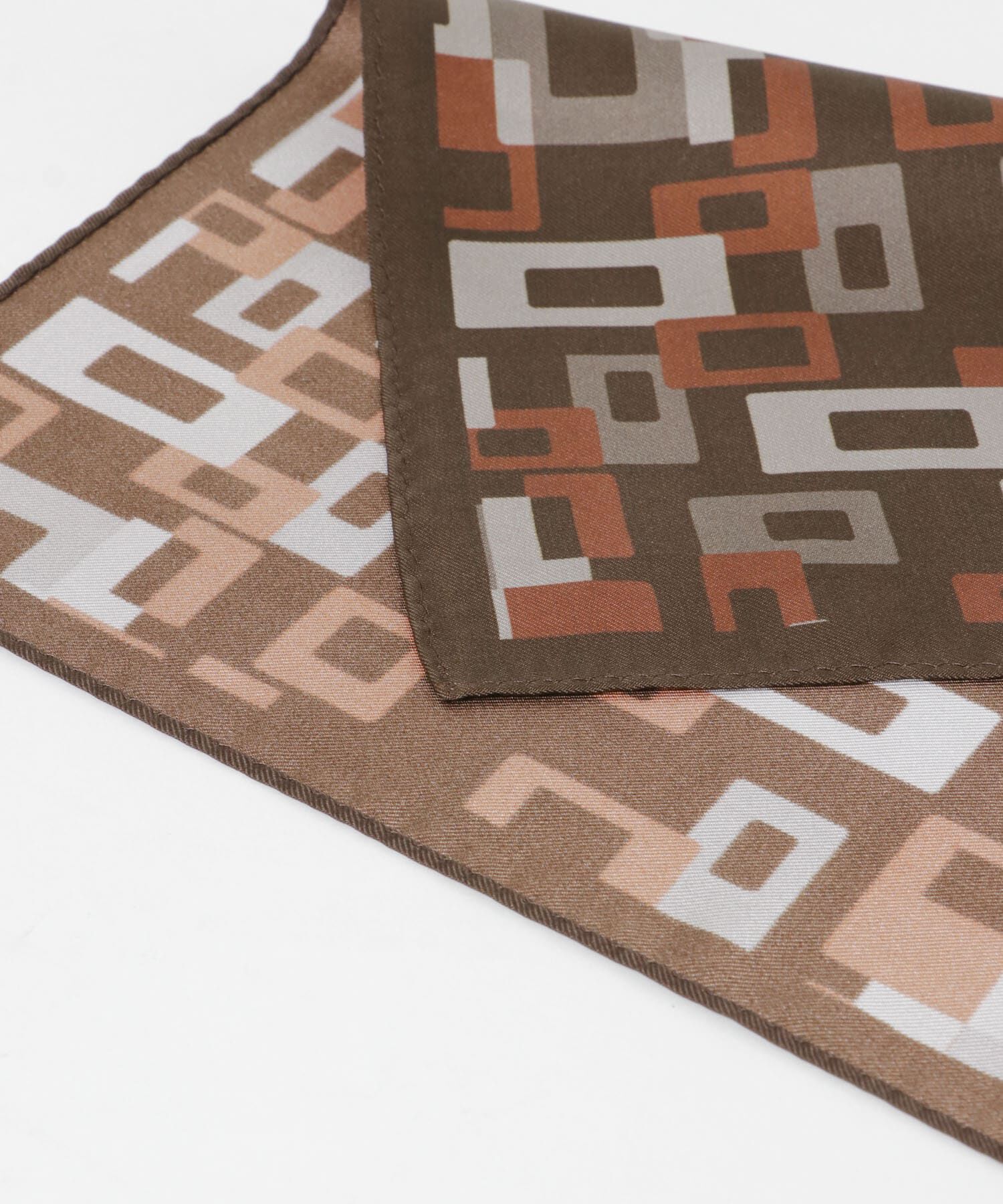 URBAN RESEARCH DOORS「LIFE STYLE TAILOR　シルクプリントチーフ」|ハンカチ|