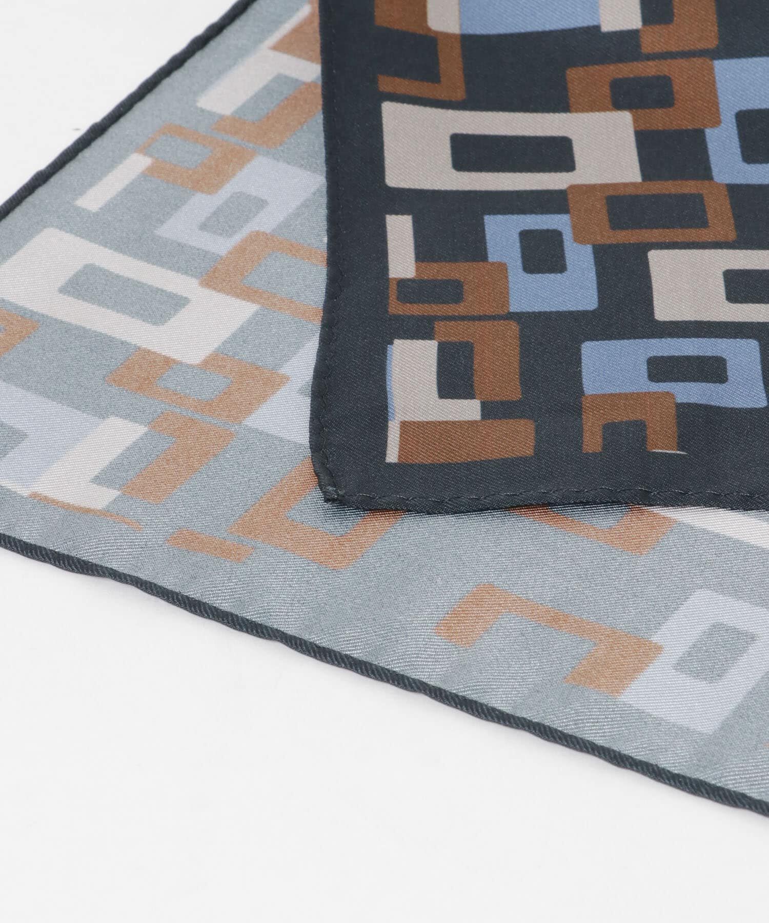 URBAN RESEARCH DOORS「LIFE STYLE TAILOR　シルクプリントチーフ」|ハンカチ|