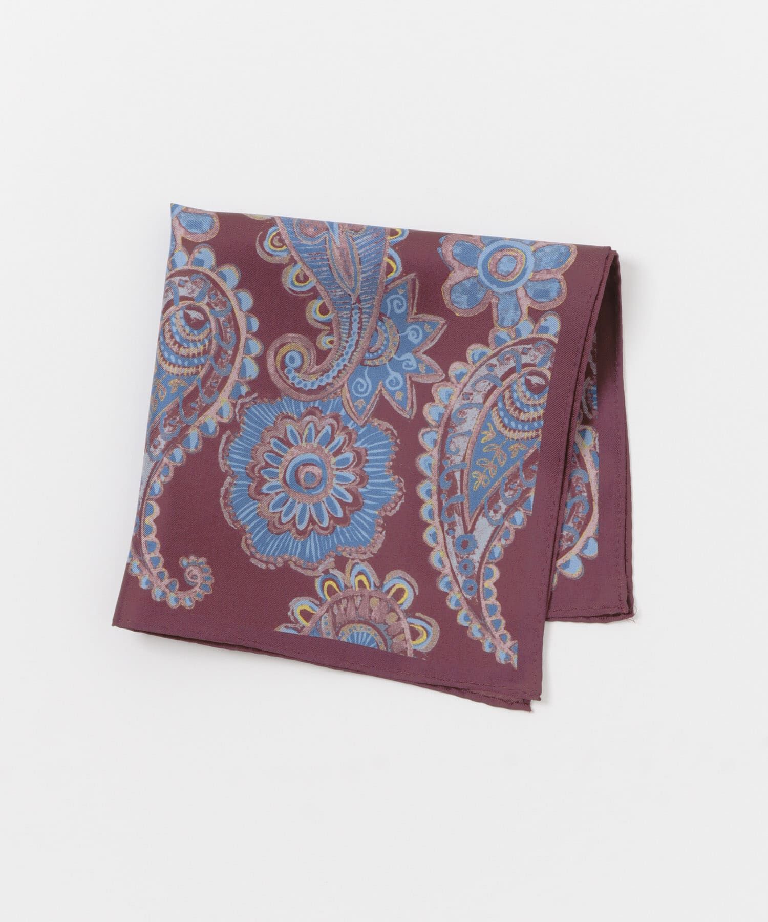 URBAN RESEARCH DOORS「LIFE STYLE TAILOR　シルクプリントチーフ1」|ハンカチ|